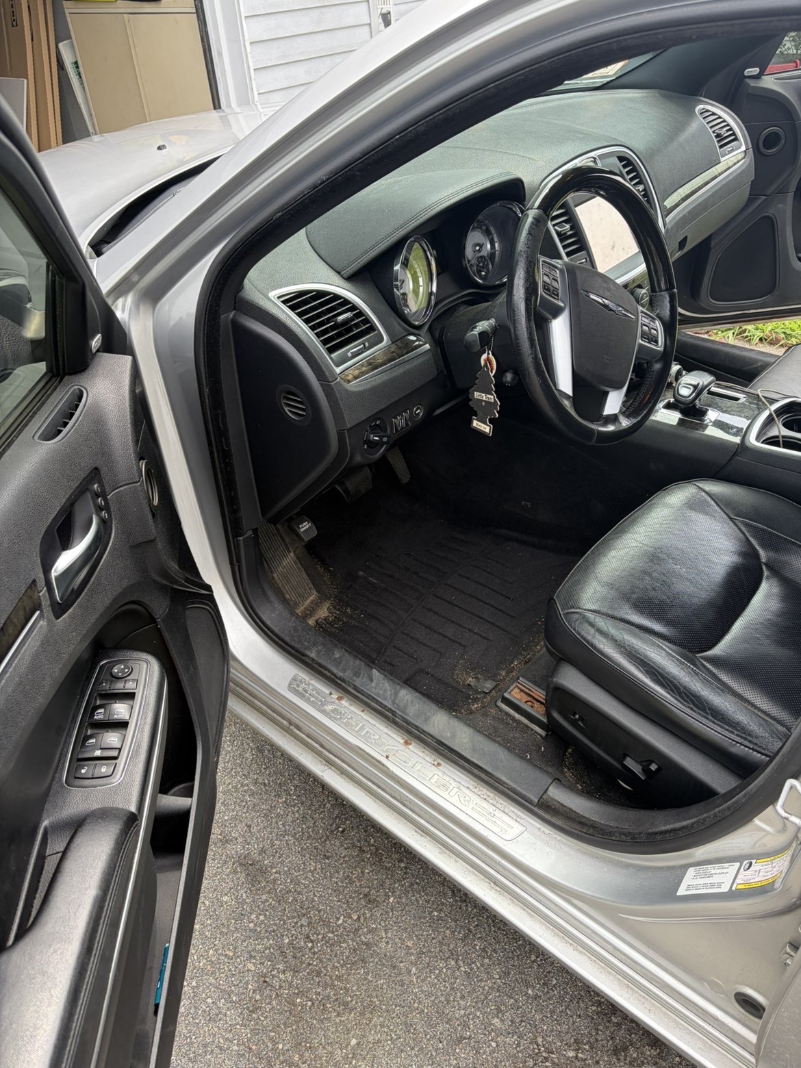 Driver cabin reset before detailing